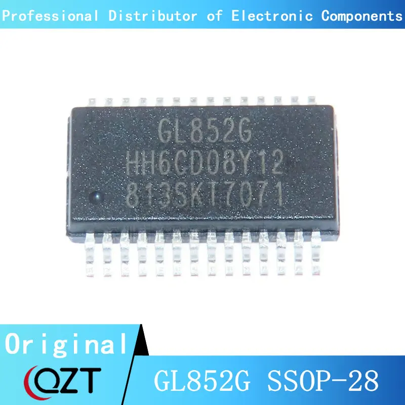 10 Buah/Lot GL852G SSOP GL852 852G SSOP-28 Chip New Spot