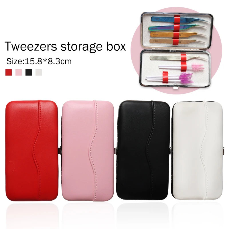 

Professional Makeup brush storage Box Eyelash Extension Makeup Tools Portable Tweezers Bag Brushes Eyeliner Case