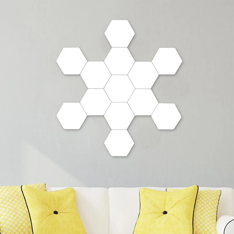 Quantum lamp LED Panel Light Magnetic Hexagons Modular Touch Sensitive sensor Creative LED Wall Panel Lights for DIY Decoration