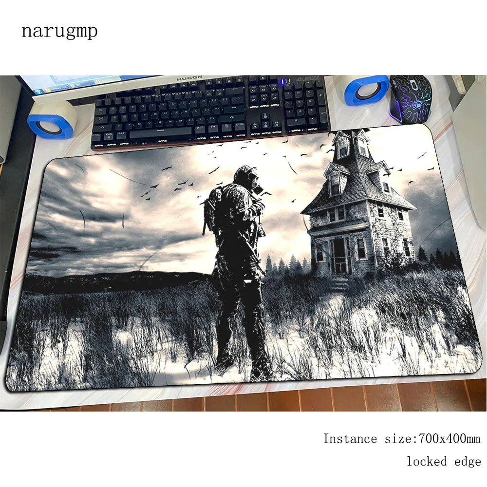 stalker mouse pad gamer 80x40cm mousepad Birthday rubber desk mat present gaming padmouse accessories pc keyboard mats oversized