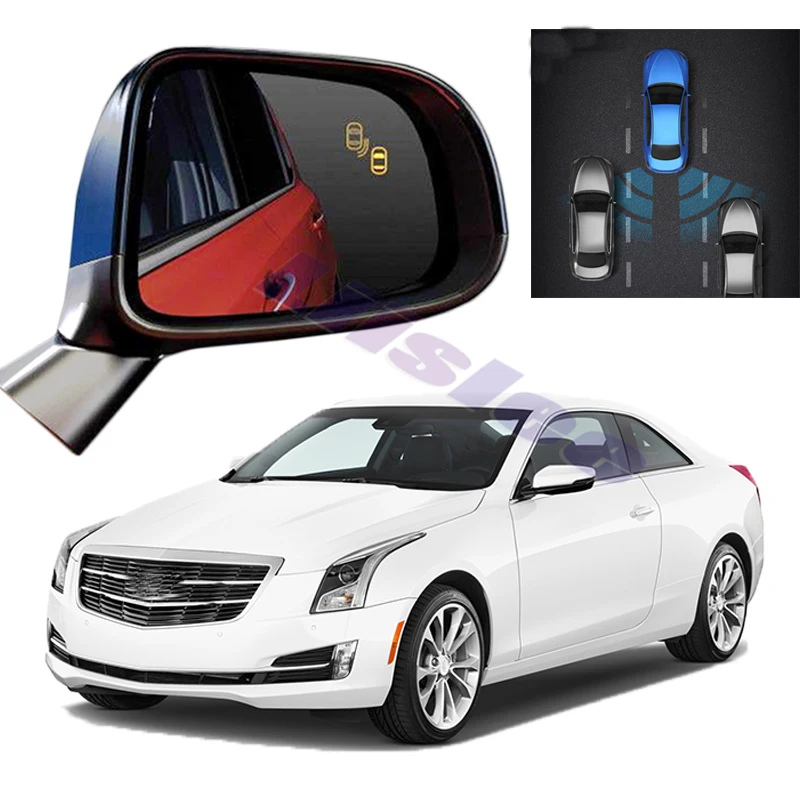 

Car BSM BSD BSA Radar Warning Safety Driving Alert Mirror Detection Sensor For Cadillac ATS 2013 2014 2015 2016 2017 2018 2023