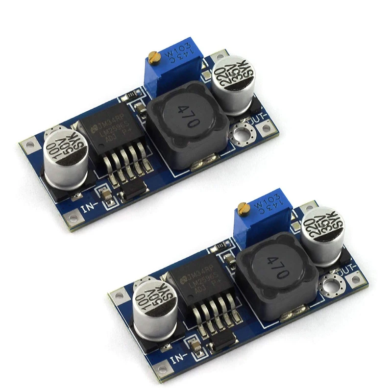 LM2596s Regulator LM2596 DC-DC Voltage Step Down 3A Verstelbare Step Down Module LM2596S-ADJ 24V 12V 5V 3V Voeding Module