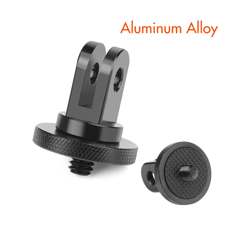 Metal 1/4 Mini Tripod Adapter Mount for Insta360 one X X2 X3 Gopro Xiaomi Yi 4K Sjcam Sj4000 Eken H9 Go Pro Hero Accessory