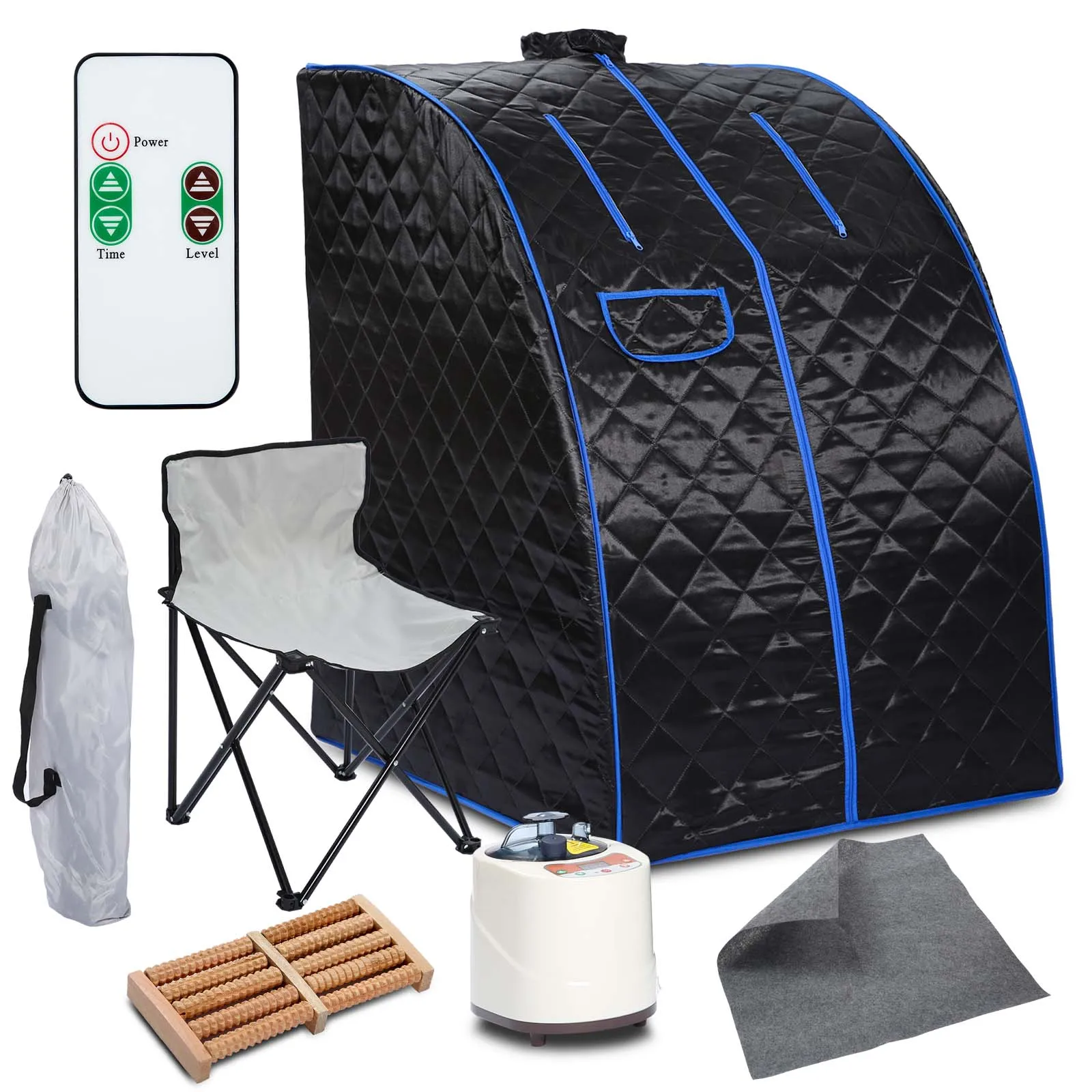 Three Colors 2L Portable Steam Sauna Tent Spa Slimming Loss Weight Full Body Detox Therapy