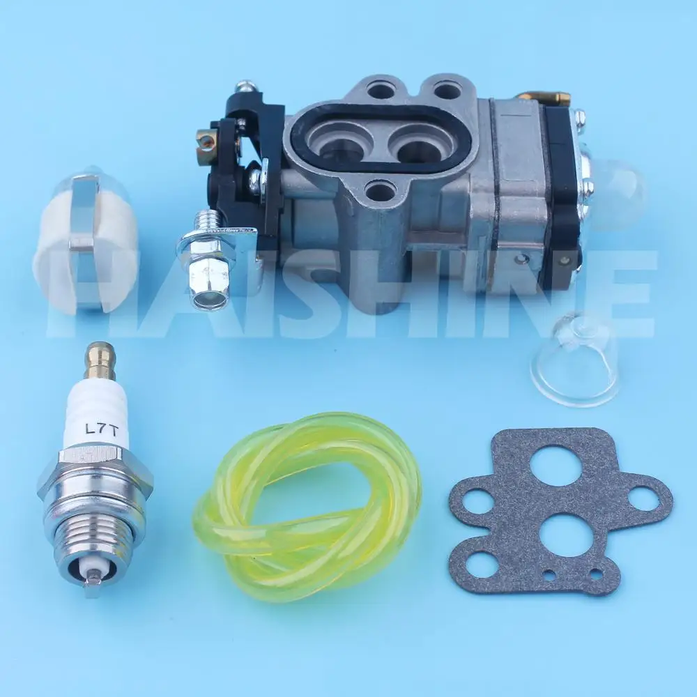 Imagem -03 - Carburador Carb Kit para Kawasaki Kbl35a Tj35e Kbl27b Aparador de Cordas Cortador de Grama 504 11 6101 504116101 Máquina de Corte de Grama