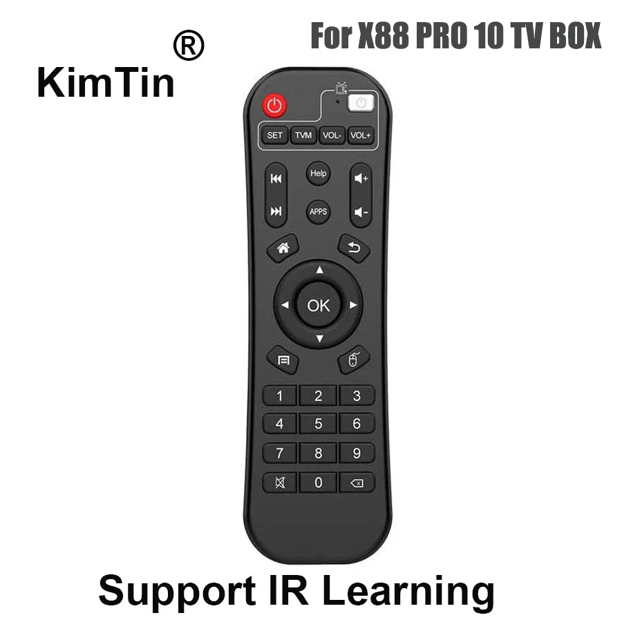 X88 PRO 10 Android 10.0 TV BOX IR Wireless Remote Control & IR Remote Controller For Transpeed Android 11 TV BOX