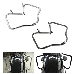 Motorcycle Saddle Bags Guard Bracket For Harley Touring Road King Street Electra Glide Ultra Classic FLHR FLHX FLTR FLHTCU 14-24