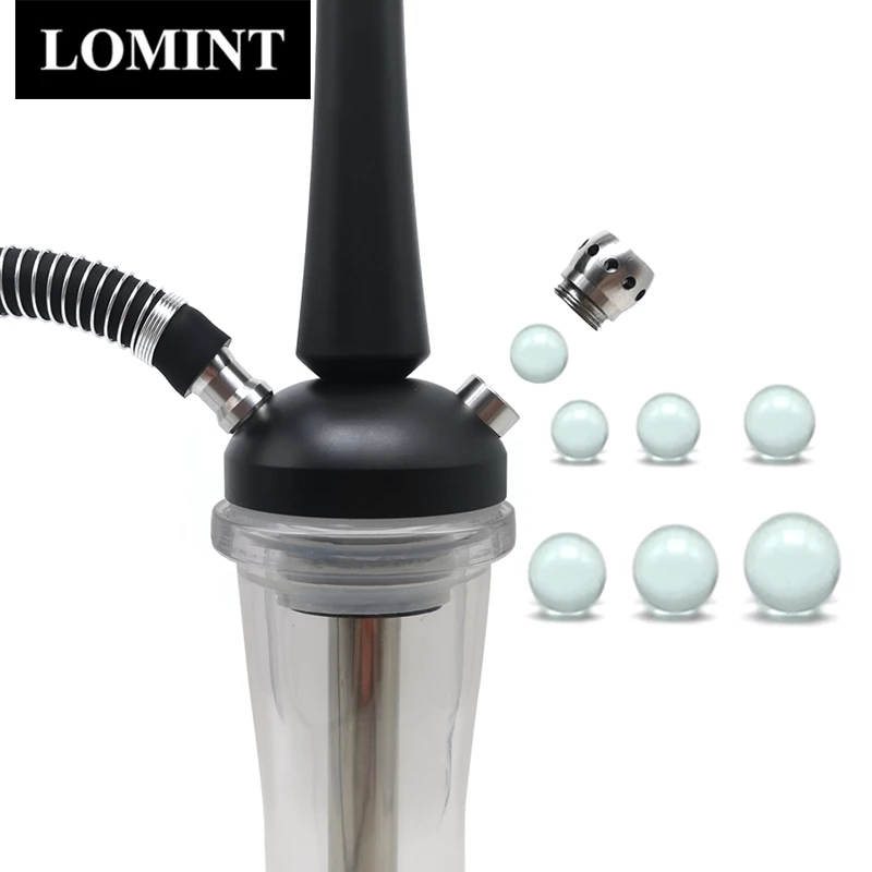 LOMINT Glass Hookah Air Valve Seal Ball Shisha Narguile Accessories 5mm 6mm 7mm 8mm 9mm 10mm 11mm 12mm LM-0990-2