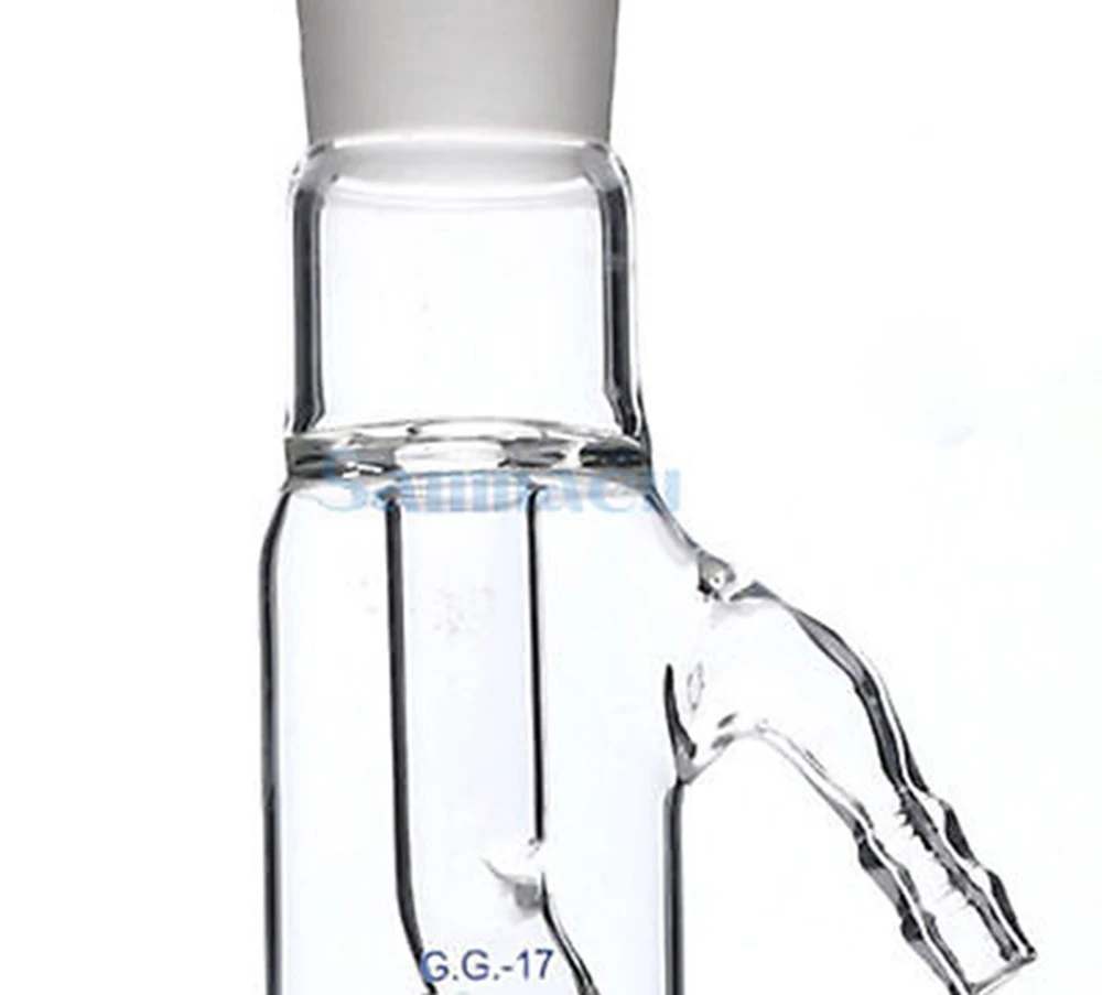 Effective Length 200/300/400mm Joint #19-#19 #24-#24 Graham Condenser Coil Glass Condenser Lab Serpentine Spiral