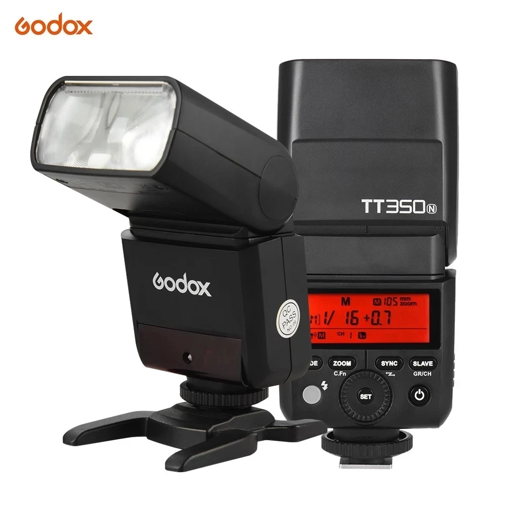 

Godox Thinklite TT350N Mini 2.4G Wireless TTL Speedlite 1/8000s HSS For Nikon D800 D700 D7100 D7000 D5200 D5100 D500 Cameras