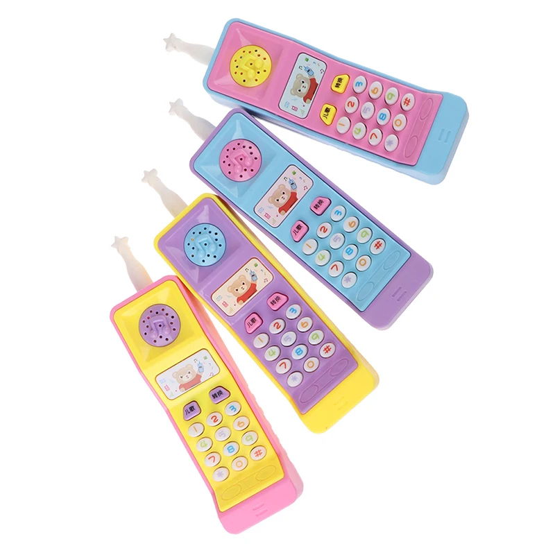 Máquina de leitura de telefone celular infantil, brinquedo eletrônico, de plástico, para estudo, aprendizado