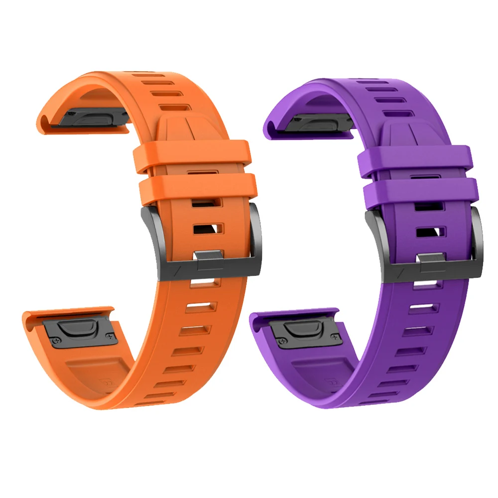 

For Garmin Fenix 5 5 Plus Bands 22mm Quick Release Silicone Wrist Strap Band for Garmin Instinct Forerunner 945 935 watchband