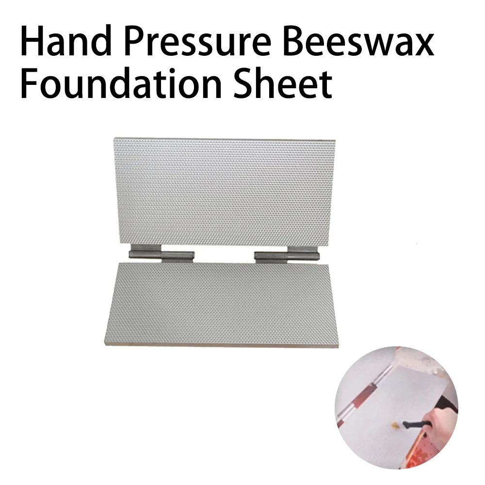 

Super Solid Langstroth Size, Dadant Size Aluminum Alloy Beeswax Foundation Machine, Notebook Beeswax Foundation Machine