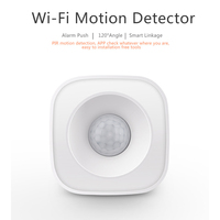 Tuya / Smart Life WiFi PIR Motion Sensor Wireless Infrared Detector Smart Home Mobile View Security Burglar Alarm Push Sensor