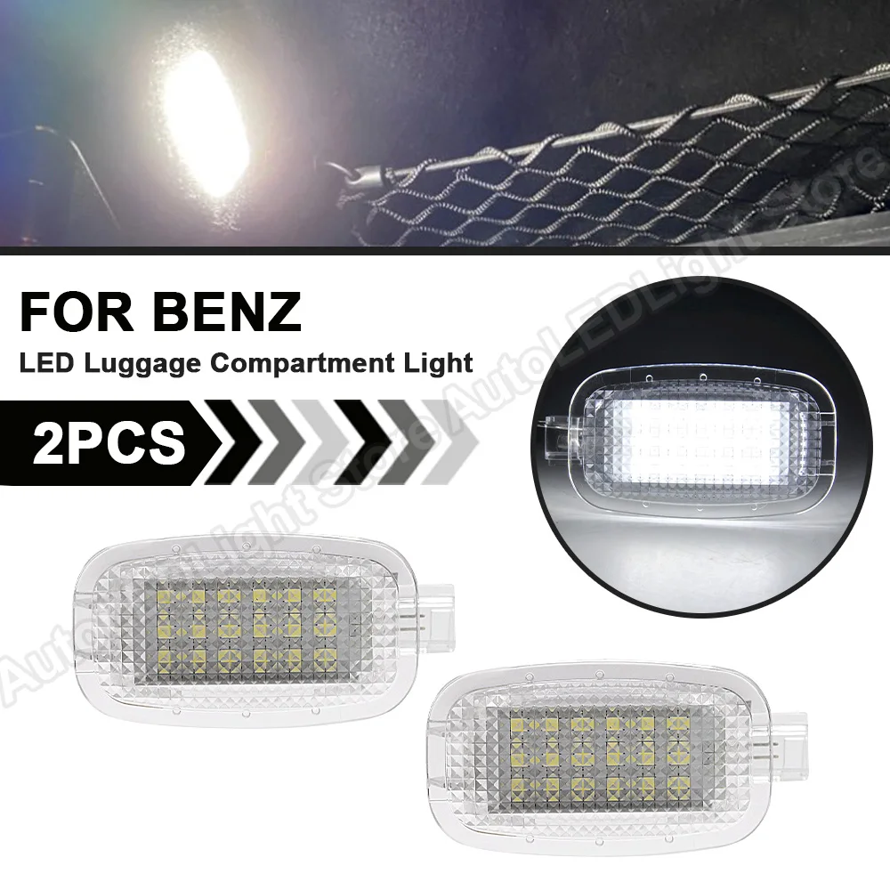 

2Pcs For Benz W164 X164 W169 A45 C197 W204 X204 W207 W212 W218 W221 W216 W245 W463 LED Courtesy Luggage Footwell Door Light Lamp