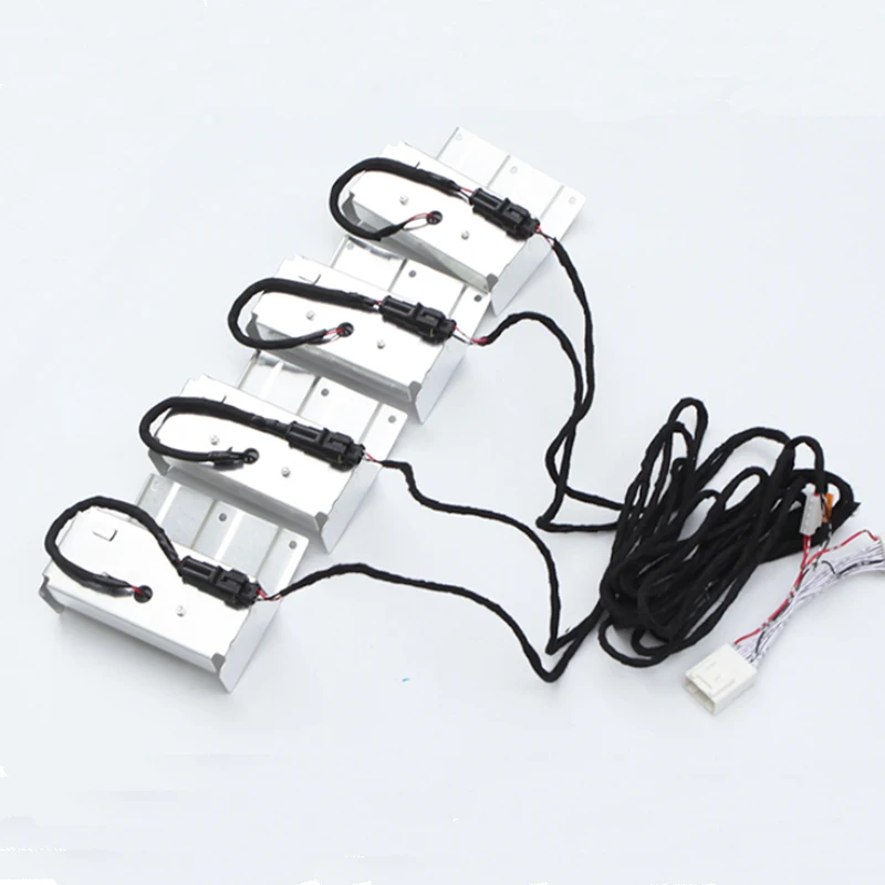 For Toyota Land Cruiser Prado 2010 ~ 2020 Coaxial Light Pedal Light Illuminated Floor Light Foothole Light Modification