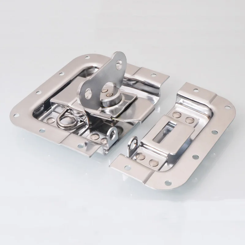 Air Box Hasp Bag Part Cabinet Lock Wooden Case Buckle Toolbox Butterfly Safety Latches Machinery Instrument Equipment