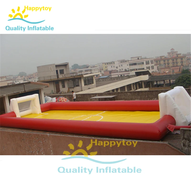 Soapy Inflatable Water Soap Soccer Field Game Football Field Pitch Court Arena