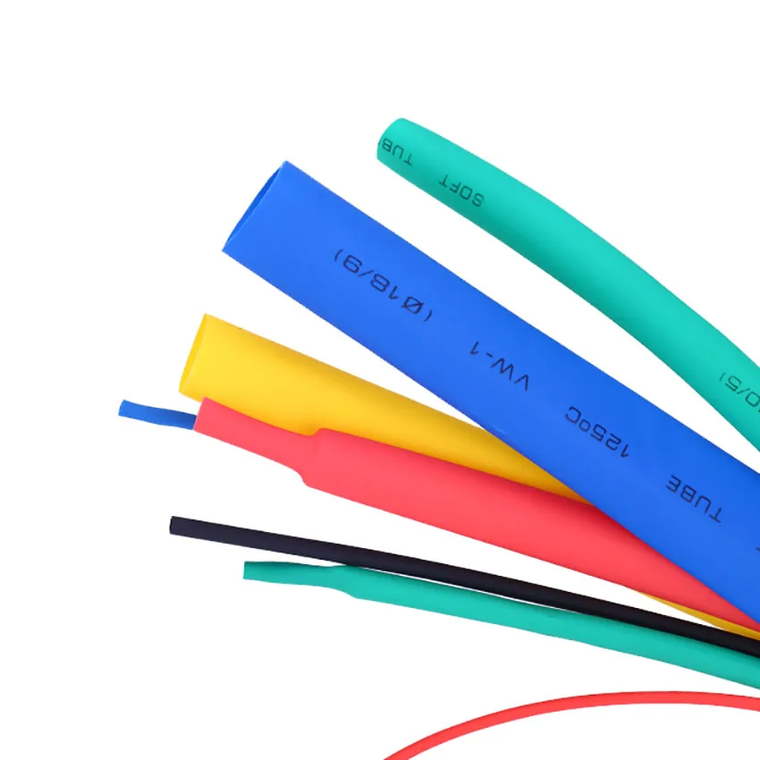 Heat Shrink φ22mm - φ45mm Electric Cable Tube Sleeving Tubing  2:1 Wire Colours