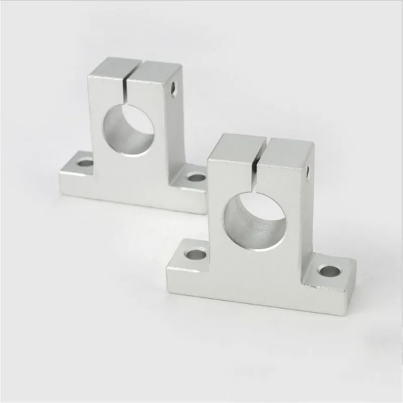 4pcs SK8 SK10 SK12 SK16 SK20 SK25 SK30 SK35 linear bearing rail shaft Support Linear Shaft Linear Rod CNC Router 3D printer Part