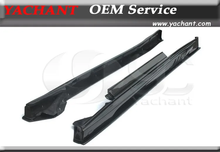 

FRP Fiber Glass VS '13 Ver. Style Side Skirt with Carbon Underboard Fit For 2008-2014 R35 GTR CBA DBA