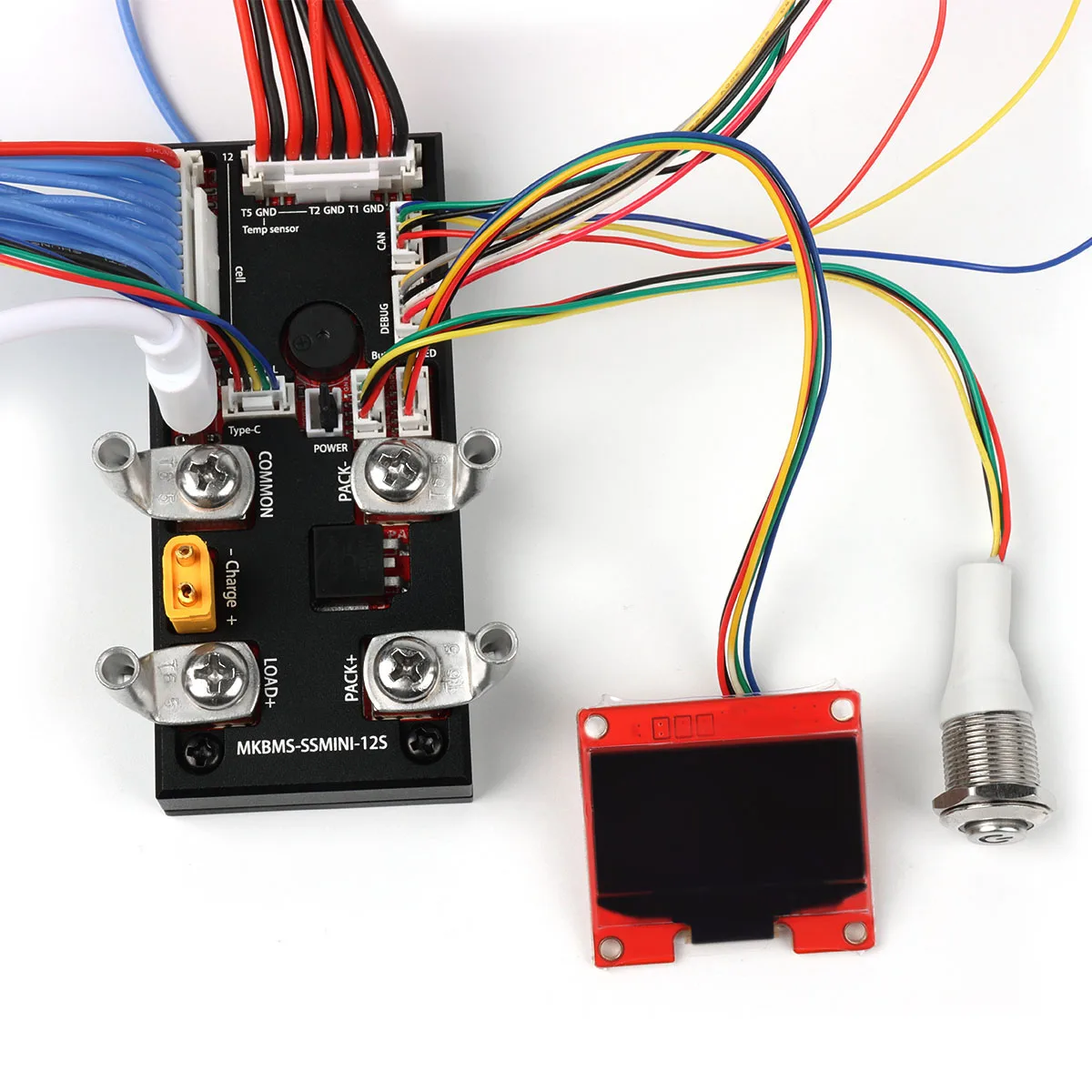 Circuito di protezione da sovraccarico della batteria agli ioni di litio BMS 12S 60V per una ruota / E-scooter / E-car / E-bike / E-skateboard Flipsky