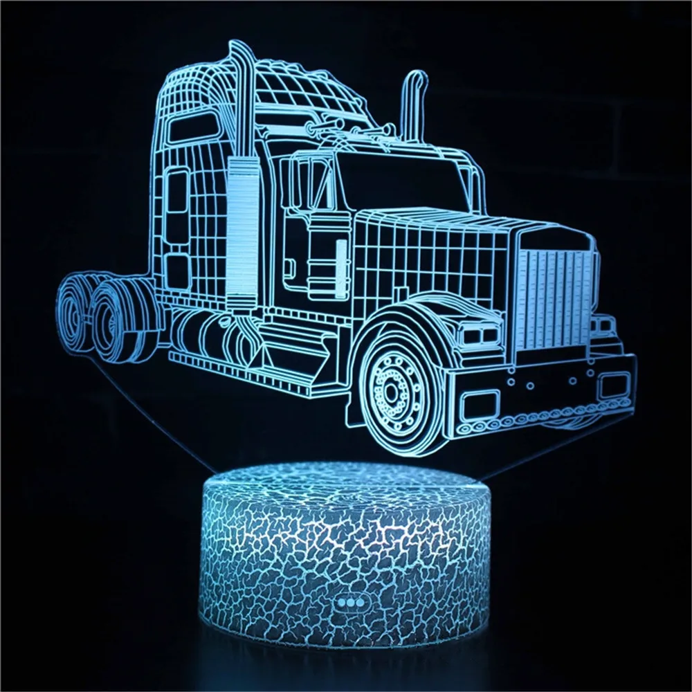 Sports Car Fire Truck Car Racing Nightlight Led Lamp Room Decor Baby Night Light Bedroom Deco Neon Light Bulbs for Home Gifts