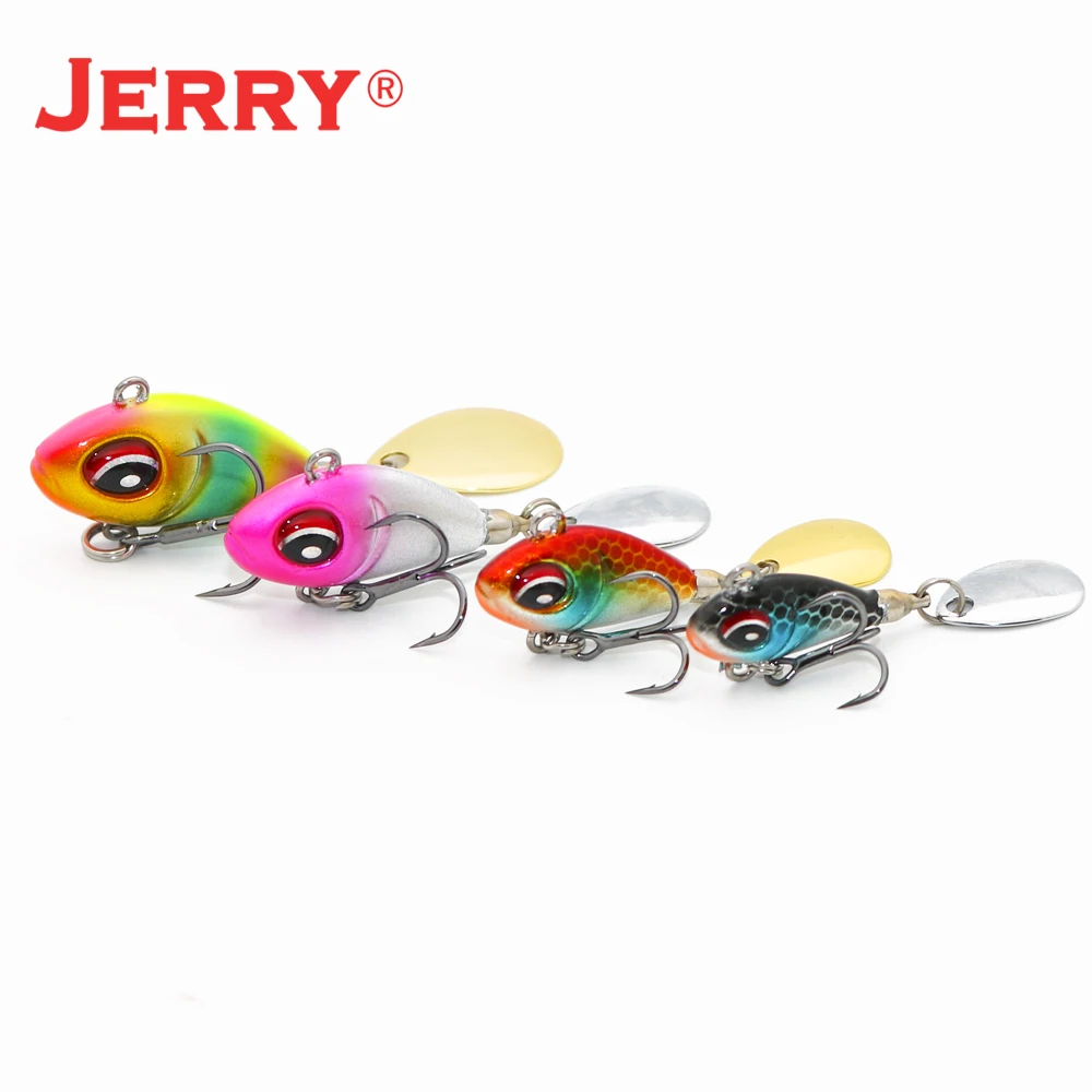 Jerry Puffer Metal VIB Vibraction Fishing Lure Spin Flashing Bait Blade Tail 5.6g 9.3g 15.6g 21.8g Wobbler Lures Pesca Tackle