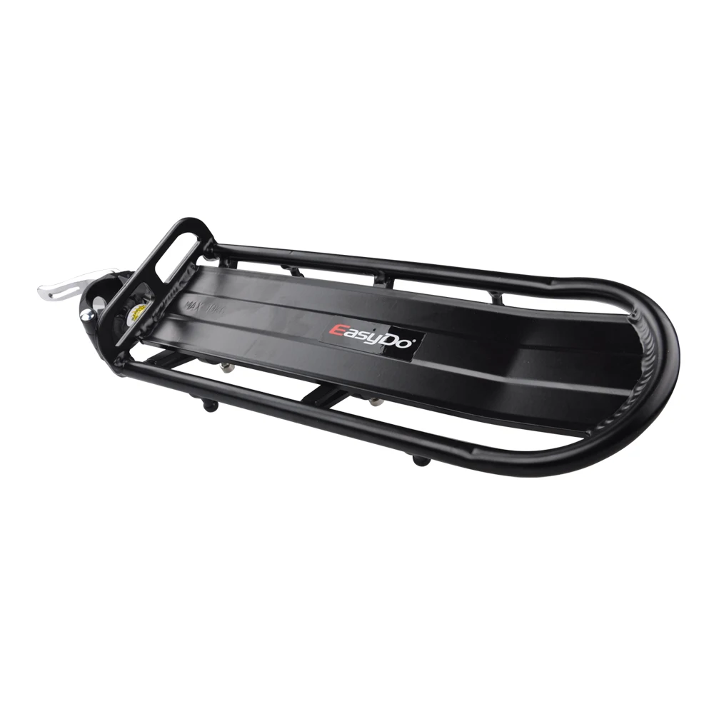 EasyDo Bicycle Bike Luggage Carrier Cargo Rear Rack Aluminum Alloy Adjustable Cycling Bag Stand Holder Seat Post