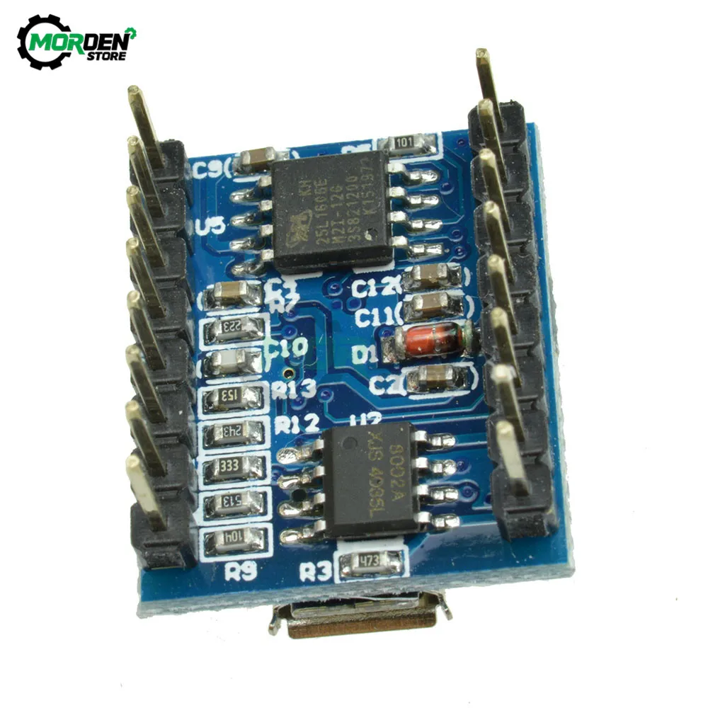 New Arrival JQ6500 Voice Sound Module USB Replace One to 5 Way MP3 Voice Standard Dropship