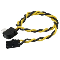 1pcs LS4G Gopro Hero3 USB 90 Degree Connector To AV Video Output Cable FPV Hero 3 For FPV Drone Video Transmitter Cable DIY Part