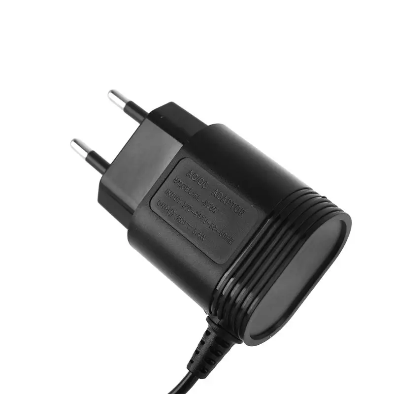 2-Prong Charger EU Plug Power Adapter for Philips Shavers HQ8505/6070/6075/6090