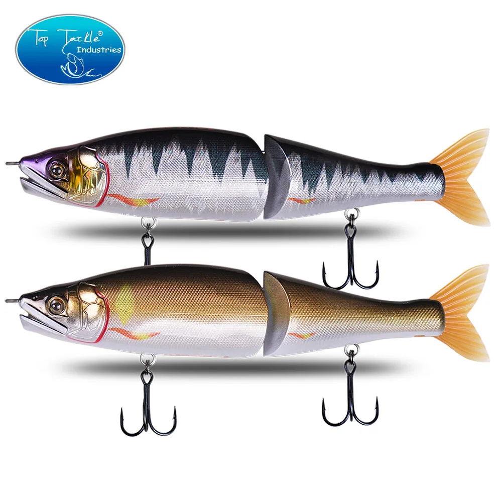 artificial swimbait slow sinking fishing lure 220mm  New Baby Bass Color  Big Bass Fishing Jointed Baits  for Pike musky wobbler