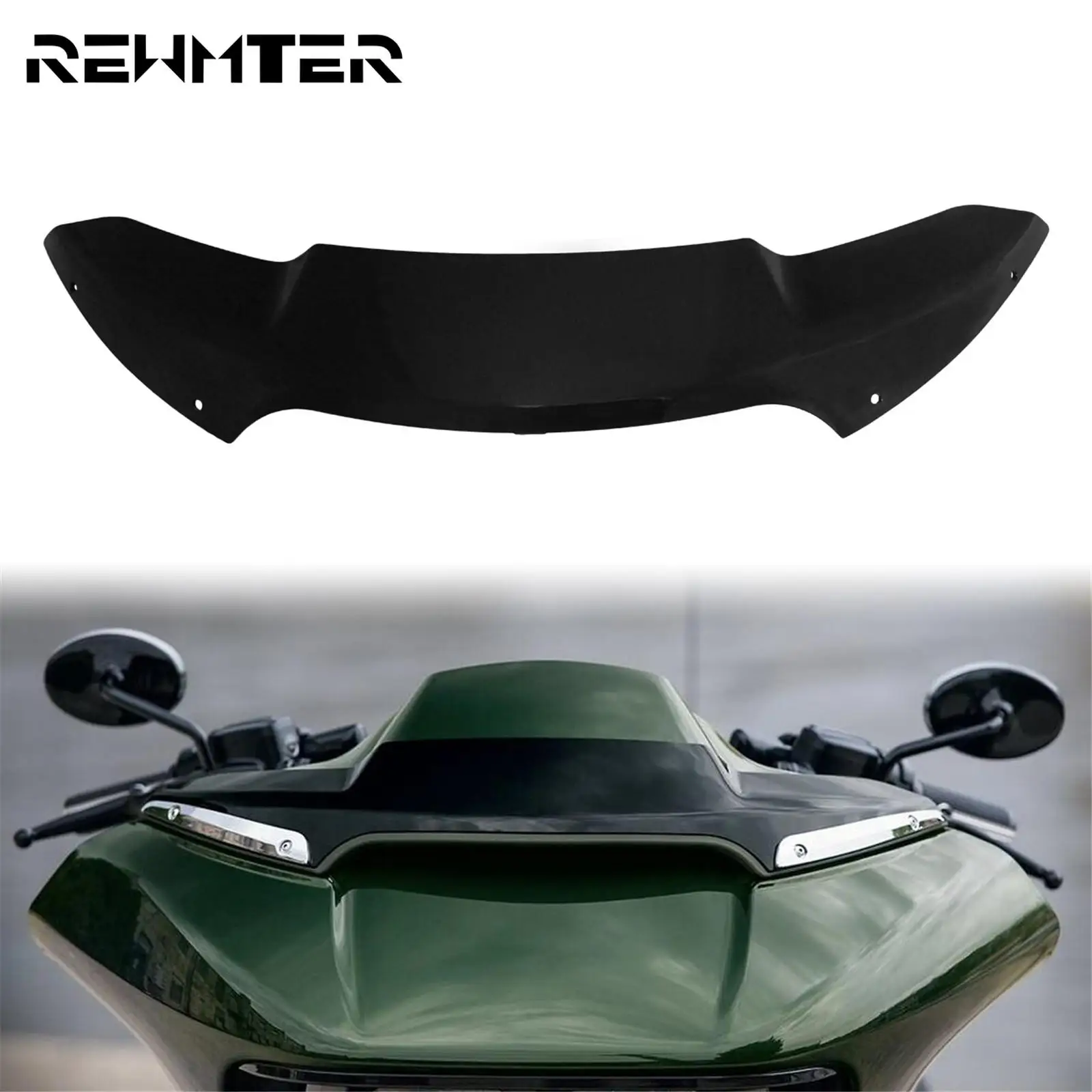 Motorcycle Front Windscreen Fairing Wind Deflectors Windshield For Harley Touring Road Glide FLTRX Special  2015-2021 FLTRUSE