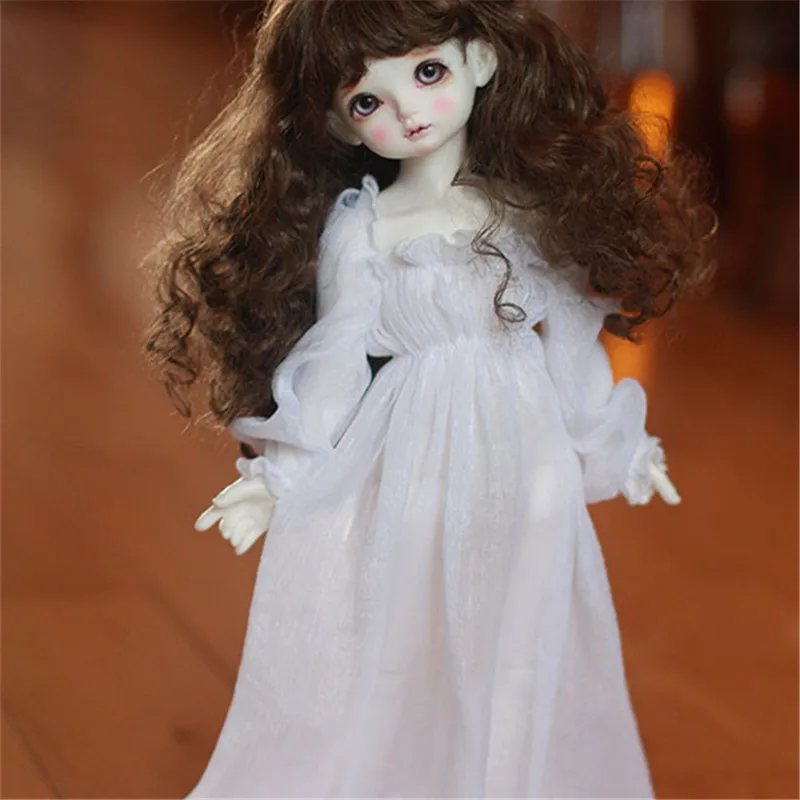 Sweet Goddness Dress Pajamas for BJD 1/6  1/4 MSD 1/3 SD16 Doll Clothes CWB113