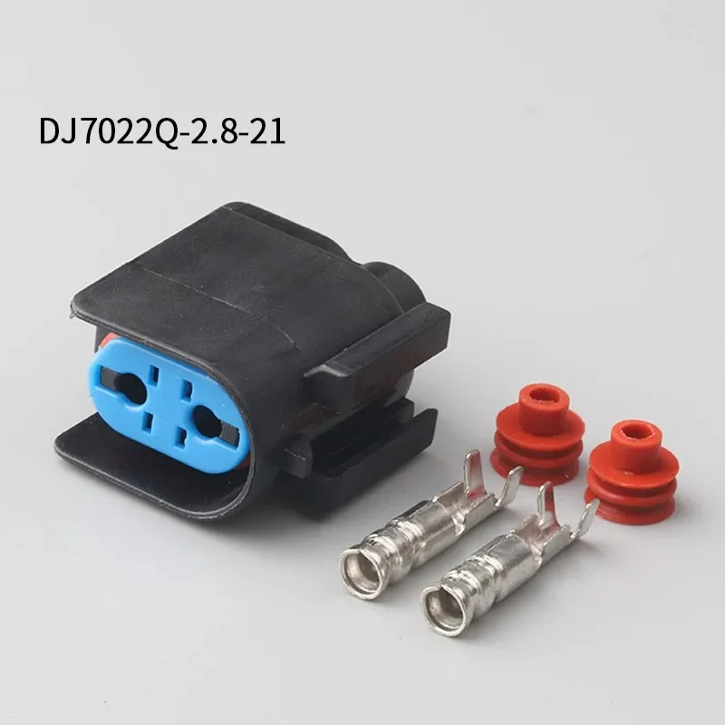 

500SETS DJ7022Q-2.8-11 2.8mm 2Pin AMP Car Electrical Wire Connectors for Audi ,BMW,Honda,Land Rover, Mondeo AND other models.