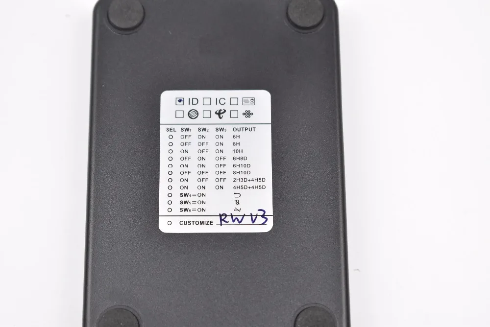 125KHz EM4100 RFID Copier Writer Duplicator Programmatore Reader + 5 Pcs EM4305 T5577 Riscrivibile ID Telecomandi Tag Carta