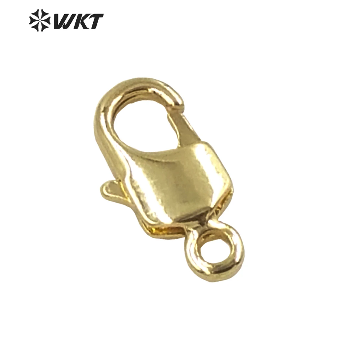 WT-JFE72 New hot design fashion real gold electroplated DIY jewelry making clasp women jewelry necklace clasp findings