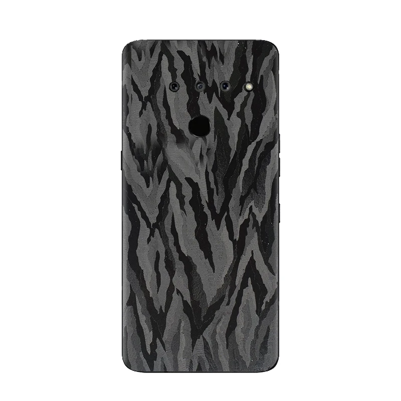 3D Camo Crocodile Snake Film Wrap Skin Phone Back Paste Sticker For LG G8 ThinQ 3 Camera Q70 V50 V40 V35 V30 G7 G6 Q Stylus+