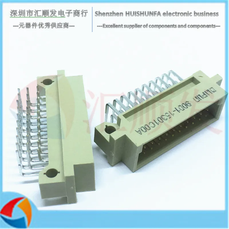 Enchufe europeo DIN 9001-15301C00A 330, 3x10P, 30P, macho, 2,54-pitch