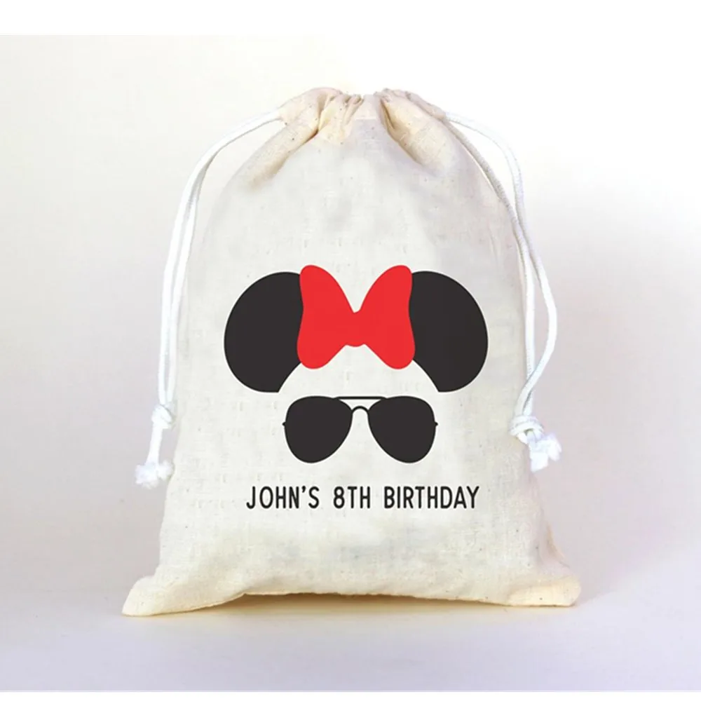 personalized  Inspired Party Favor Bag   Bachelorette Party Goody kit Bags  cutom Cotton favor bag  Birthday party favor kit bag