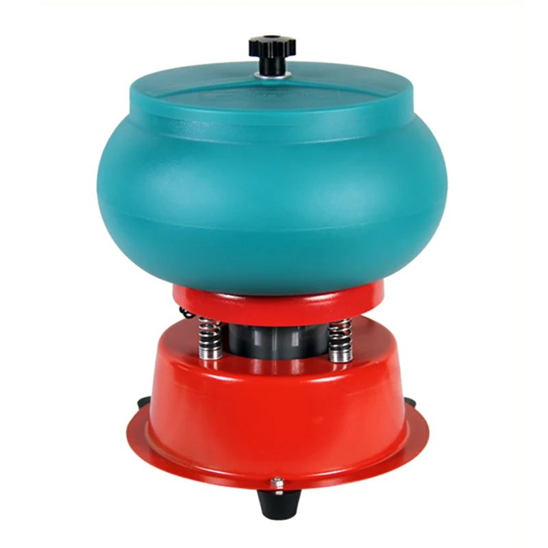 

5L Vibratory Tumbler, Jewelry vibration polishing bucket burnishing grinding rock Polishing drum Machine, Jewelry Making Tool