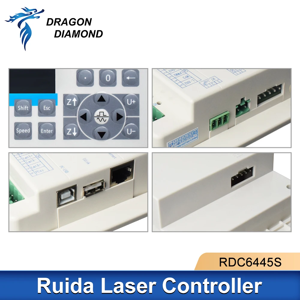 Imagem -04 - Original Ruida Co2 Laser Controlador Dsp Sistema Rdc6445g Rdc6445s para Gravação a Laser Máquina de Corte Upgrade Rdc6442 Rdc6442g