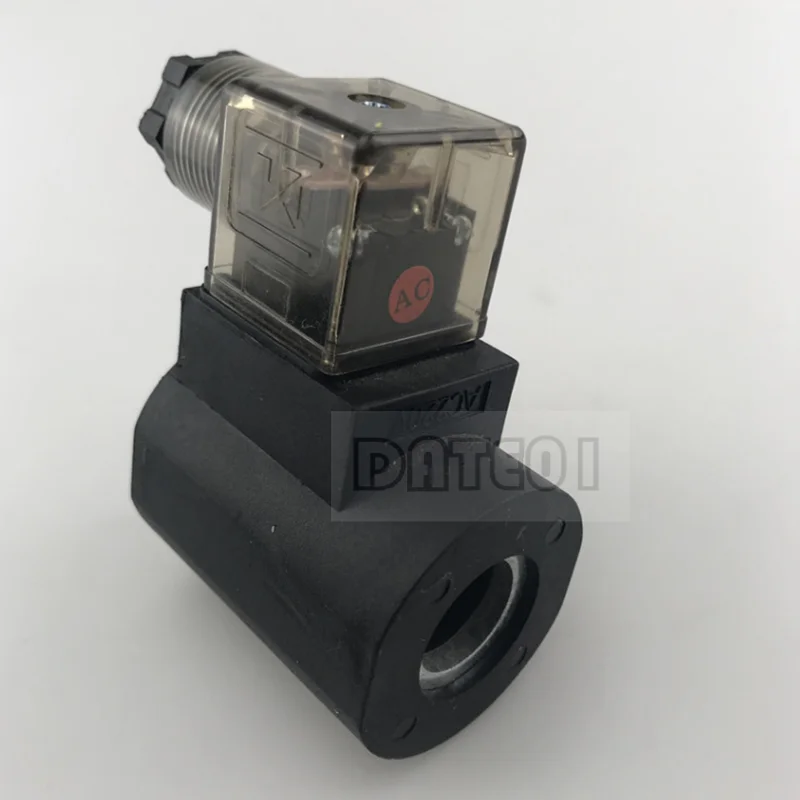 Cartridge Valve Hydraulic Solenoid Coil Inner Diameter 16mm Height 51mm DC12V24V48V60V AC110V220V
