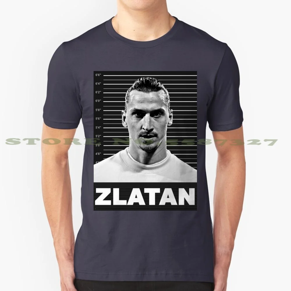 Zlatan Ibrahimović Poster 100% Cotton T-Shirt Sweden Vector Zlatan Ibrahimovi ? Football Soccer I Came Like A King Left Like A