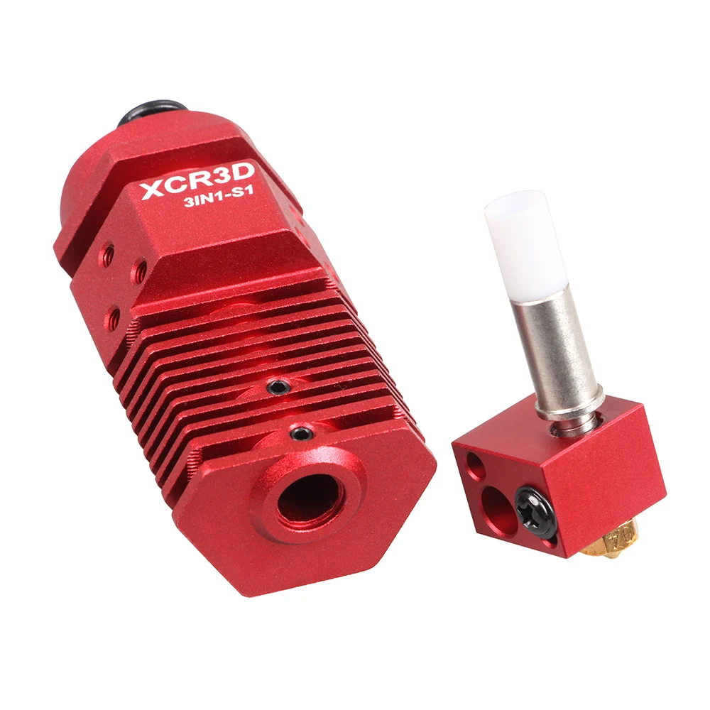 Drukarka 3D hotend część 3IN1-S1 gorący koniec 3 w 1 out głowica drukująca kolor 0.4/1.75mm filament j-head dla Titan MK8 wytłaczarki Bowden — zdjęcie 6
