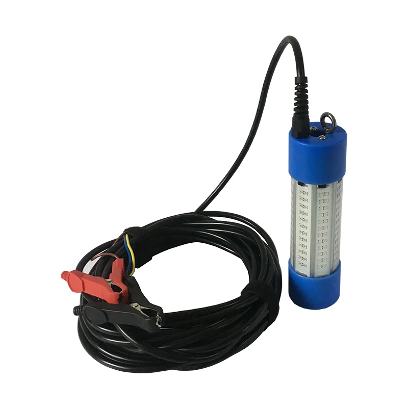 Imagem -03 - Lâmpada Submersível de Led 12v24v 150w Luz Verde Branca e Azul para Atrair Peixes