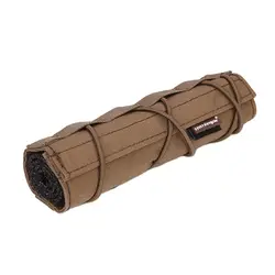 Emersongear Tactical 18cm Airsoft Suppressor Cover Protective Cloth Tool Panel Muffler Case Pouch Bag Hunting Tube Gear