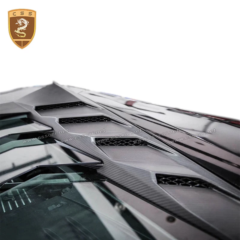 

Кованая карбоновая крышка двигателя для Lamborghini Huracan в стиле MSY, прозрачная стеклянная крышка багажника, аксессуары для LP610.