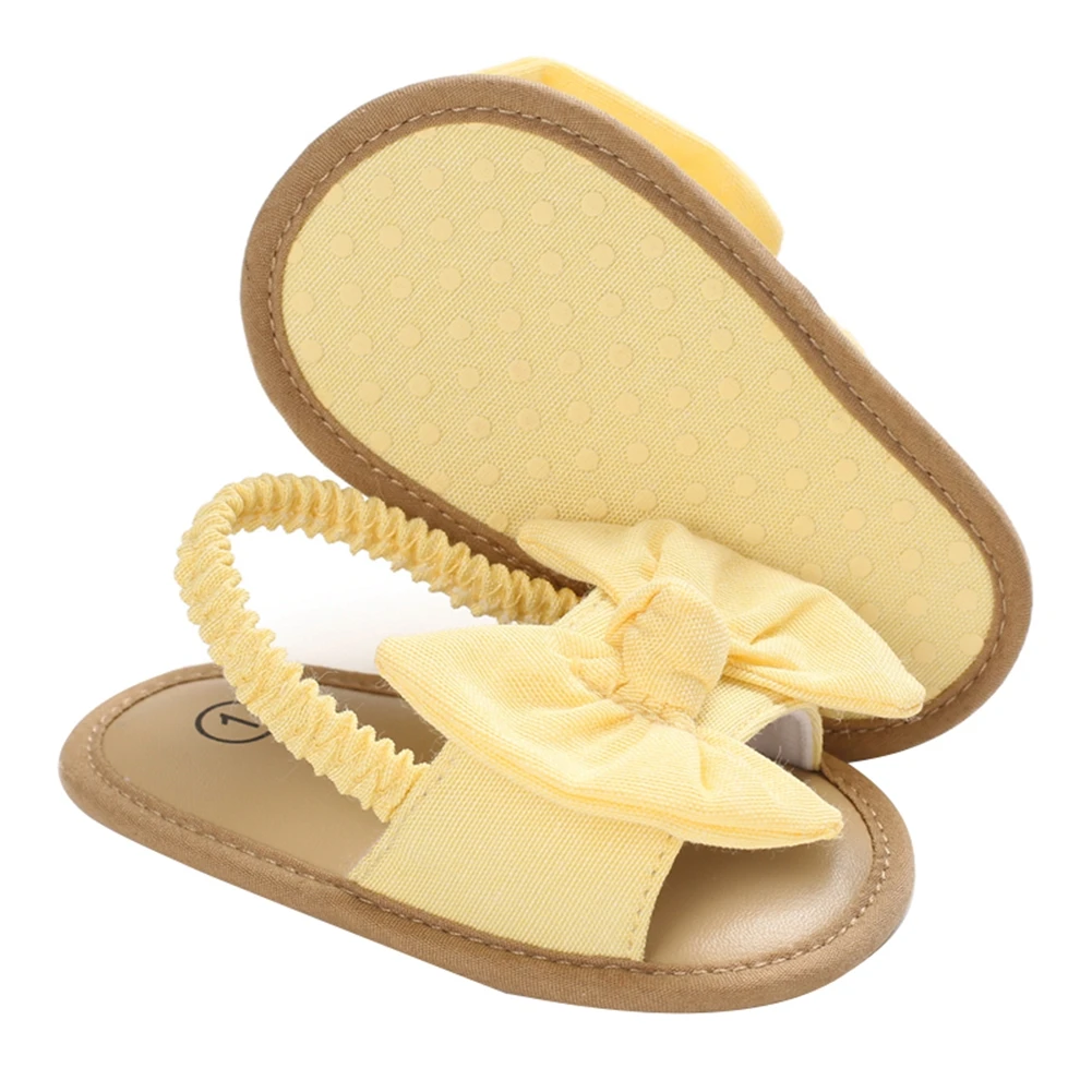 Summer Infant Baby Girls Sandals Cute Toddler Shoes Big Bow Princess Casual Single Shoes Sandals Baby Girls Shoes